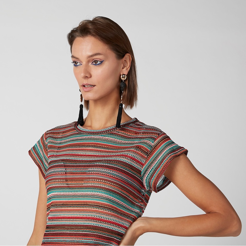 Striped Multicolor Top